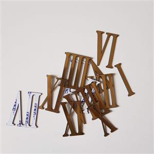 چهار عدد اصلی ساعت یونانی بزرگ (طلایی)