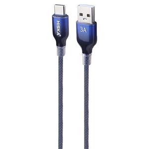 کابل تایپ سی فست شارژ 3 آمپر هیسکا LX-911AC