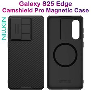 گارد ضد ضربه مگنتی Samsung Galaxy S25 Edge مارک نیلکین مدل Camshield Pro Magnetic