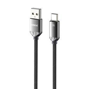 کابل تایپ سی هیسکا 1متر مدل LX-801AC