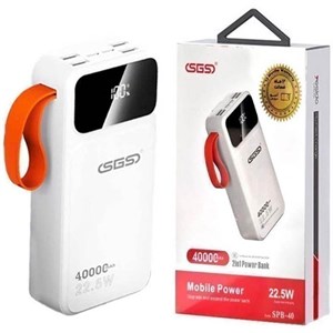 پاوربانک SGS SPB40 22.5W 40000MAH