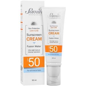 ثمین کرم ضد افتاب انواع پوست spf50