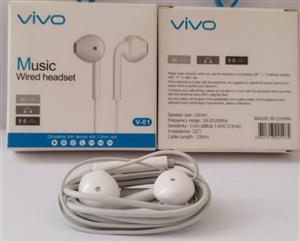 هندزفری سیمی Vivo مدل V‑01 با جک 3.5 میلی‌متری