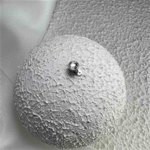 میکرودرمال استیل نگین کریستال 8mm کد ۸۵1