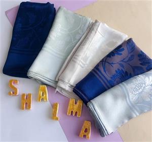 روسری ابریشم ژاکارد برند آستک