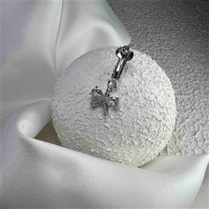 پیرسینگ ناف فیک مدل پاپیون کد ۵۰۲