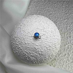 میکرودرمال تیتانیوم سنگ اوپال آبی ۵mm کد ۸۵۴