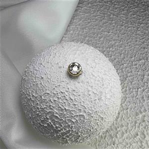 میکرودرمال تیتانیوم طلایی نگین کریستال ۷mm کد ۸۵۸