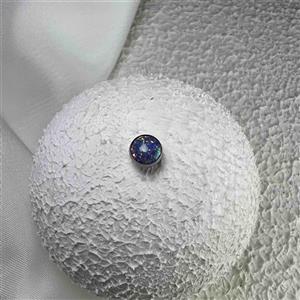 میکرودرمال تیتانیوم سنگ اوپال بنفش 7mm کد ۸۶۰