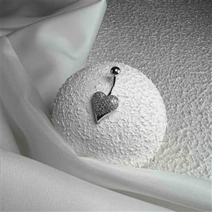 پیرسینگ ناف قلب کد ۵۱۵