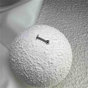 پیرسینگ لب گوی پایه کوتاه کد ۶۰۵