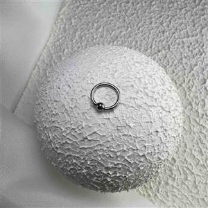 پیرسینگ حلقه ای گوی دار کد ۱۱۲۰
