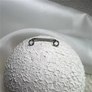 پیرسینگ سارفیس تیتانیوم نگین کریستال کد 806