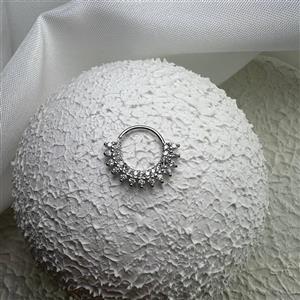 پیرسینگ دیث و سپتوم جواهری نگین دار کد 1148