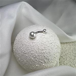 پیرسینگ ناف مرواریدی کد ۵۲۵