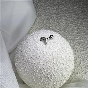 پیرسینگ گوش طرح ماه و ستاره کد 188