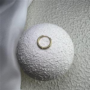 پیرسینگ حلقه ای طلایی کد 156 (12mm)