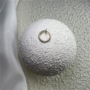 پیرسینگ حلقه ای فنری طلایی کد 165 (9mm)
