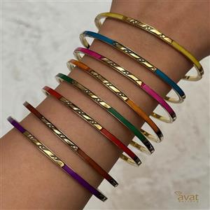 النگو رنگی باریک هندی