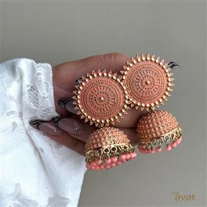 گوشواره هندی رنگی G52