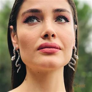 گوشواره مار دو تکه