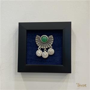 تابلو آنتیک با سکه های قدیمی طرح عثمانی