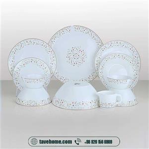سرویس 33 پارچه پارس اپال کد 516 Pars Opal 33Pcs 516 (12100031)