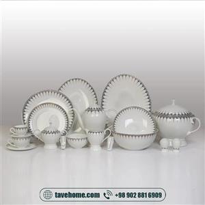 سرویس چینی 134 پارچه بونانزا بنلBONANZA-BANEL code 5154 (11100022)
