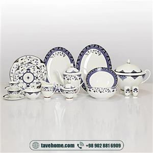 سرویس چینی 133 پارچه هانیواHANIVA code 23591 (11100010)