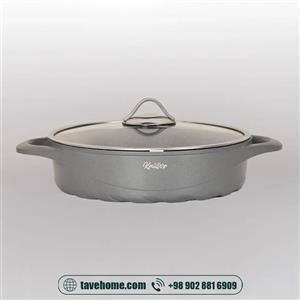 تابه دو دسته سایز 28 کی مولر ایتالیا  Kmullerr Italy Two-handled pan (14160001)