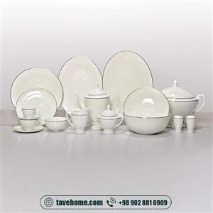 سرویس چینی 134پارچه پُرسل کد 5167 PORCELLE (11100027)