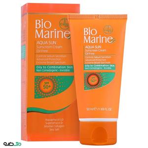 کرم ضد آفتاب آکوا سان 3 در 1 پوست چرب بایومارین SPF50