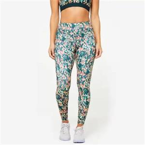 لگ فیتنس زنانه Decathlon (کمر بلند – چاپی) | زیتون‌کمپ