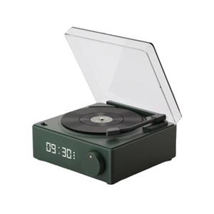 اسپیکر بلوتوثی طرح گرامافون سبز مدل Round-X11