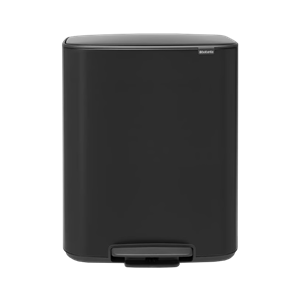 سطل زباله 30 30 لیتر پدالی مشکی برابانتیا brabantia