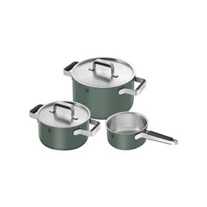 سرویس قابلمه 5 پارچه زولینگ مدل ZWILLING PURE سبز