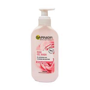 ژل شستشو صورت گارنیر مدل Rose Cleanse حجم 200 میلی لیتر