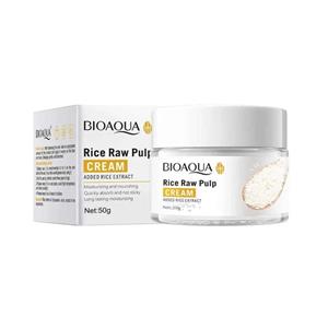 کرم مرطوب کننده بیوآکوا مدل Rice Raw Pulp Cream