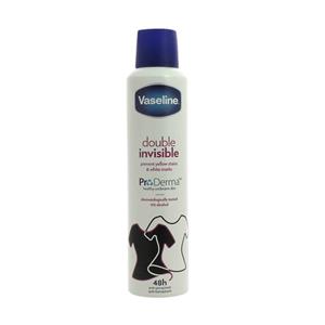 اسپری ضدتعریق زنانه وازلین مدل Proderma Double Invisible Women