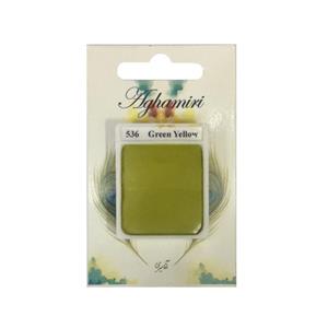 قرص آبرنگ آقامیری مدل green yellow 536