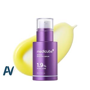 سرم تقویت‌کننده رتینول و NMN مدی کیوب | ضد چروک و جوان ساز پوست