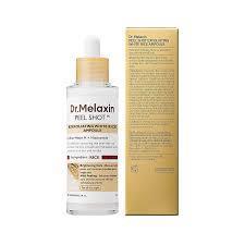 آمپول پیل شات برنج دکتر ملاکسین لایه بردار و روشن کننده پوست Dr.Melaxin Peel Shot Glow White Rice Peeling Ampoule