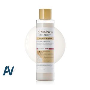 تونر پیل شات برنج دکتر ملاکسین | روشن کننده و لایه بردار