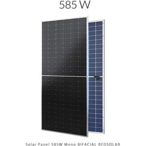 پنل خورشیدی 585 W بایفیشیال ep