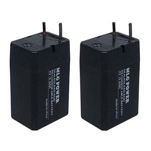 باتری سیلد اسید ام ال جی مدل TKML-400ma ظرفیت 0.4 آمپر ساعت بسته 2 عددی 