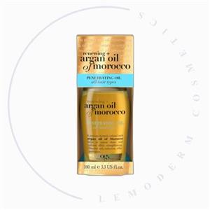 روغن آرگان او جی ایکس مدل RENEWING مناسب انواع مو