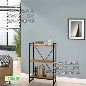 کتابخانه سه طبقه دیزم مدل مونتاژی LIB_60×100