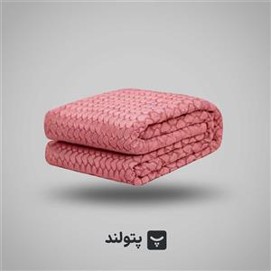 پتو مسافرتی فلورا یکنفره گلبافت طرح قلبی
