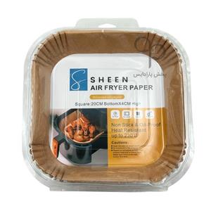 کاغذ هواپز 50 تایی مربع ضلع ( 20*20 ) لیبل طلایی SHEEN