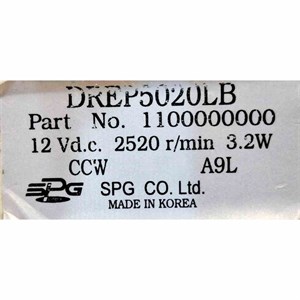 موتور فن یخچال و فریزر مدل DREP5020LB مناسب برای انواع یخچال و فریزر